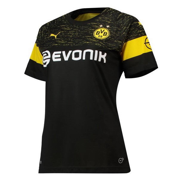 Camiseta Borussia Dortmund 2ª Mujer 2018/19 Negro